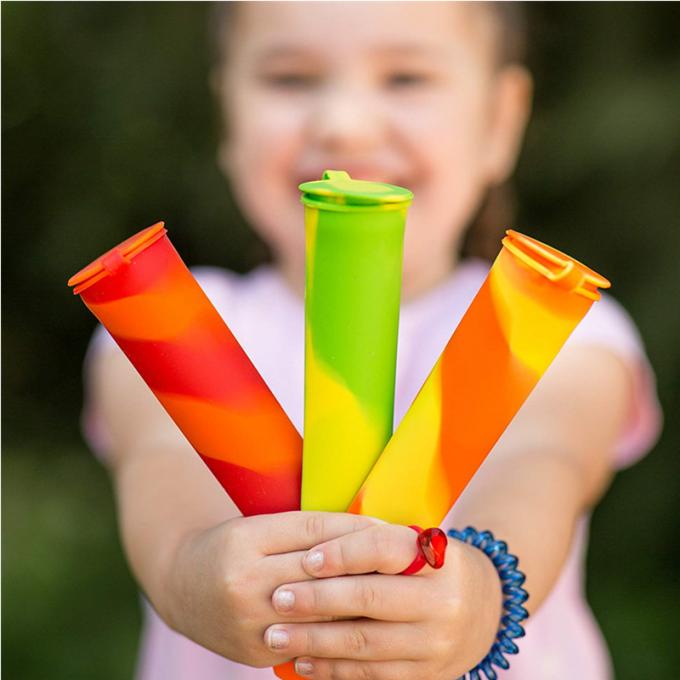 6 PC σιλικόνης Popsicle φορμών λαϊκός κατασκευαστής πάγου δίσκων κύβων πάγου φορμών DIY πάγου λαϊκός
