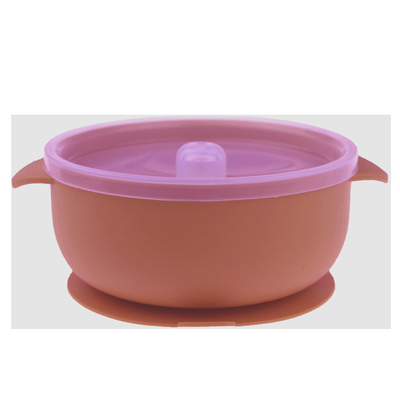 BPA Free Spill Proof Silicone Suction Bowl Sealed Insulation Microwave Safe 125g