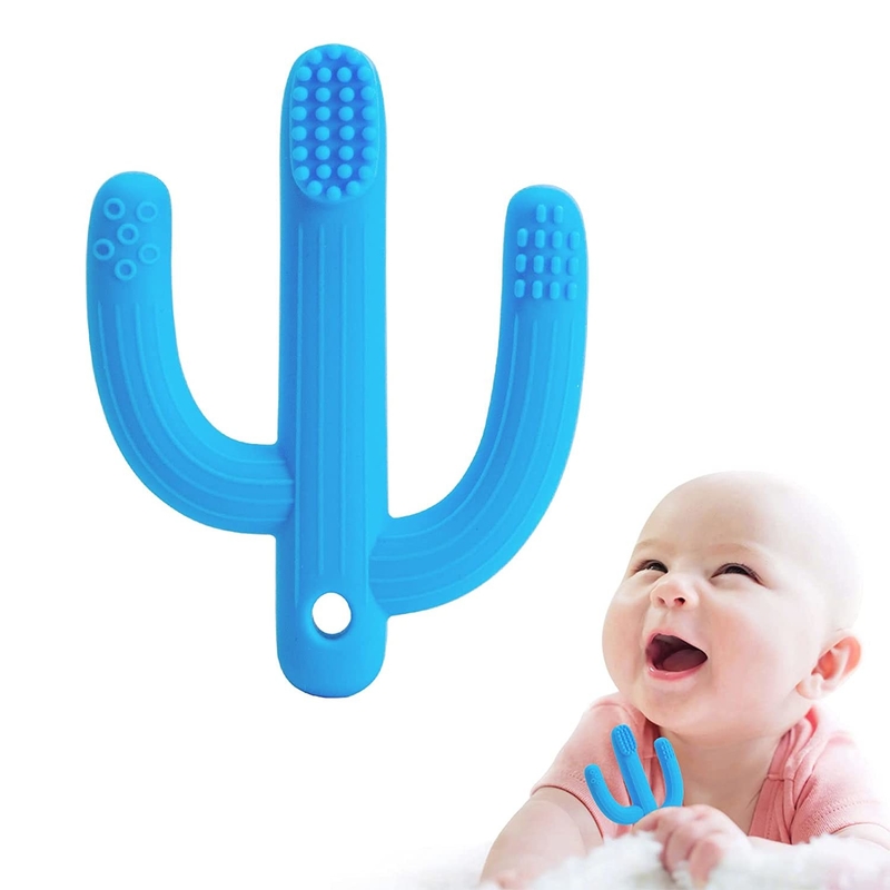 Stylish FDA Approved Dust Proof Silicone Teething Toy For Baby Shower