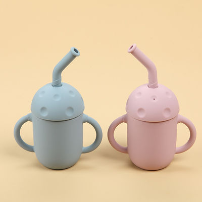 Μη η ολίσθηση χειρίζεται την κατάρτιση μικρών παιδιών φλυτζανιών κατάρτισης σιλικόνης για τα κορίτσια αγοριών